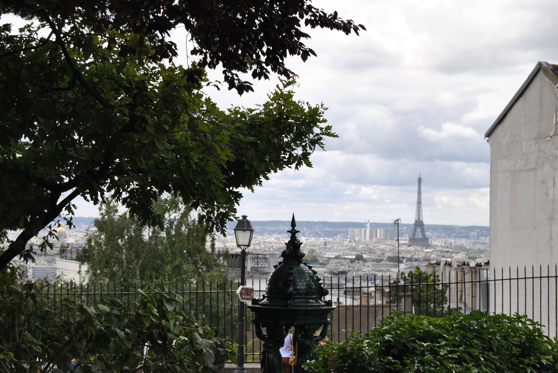 View Eiffel Tower from Sacré Coeur de Montmartre My parisian lifeMy