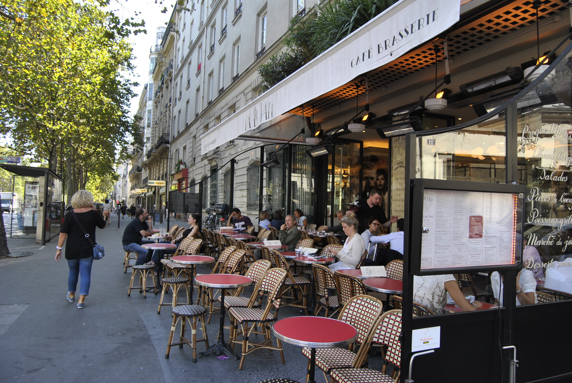 Terrace Cafe La Royale Paris | My parisian life