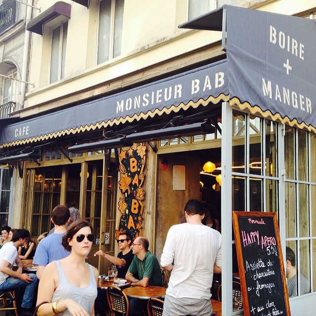 Monsieur Baba - Happy hour in Paris