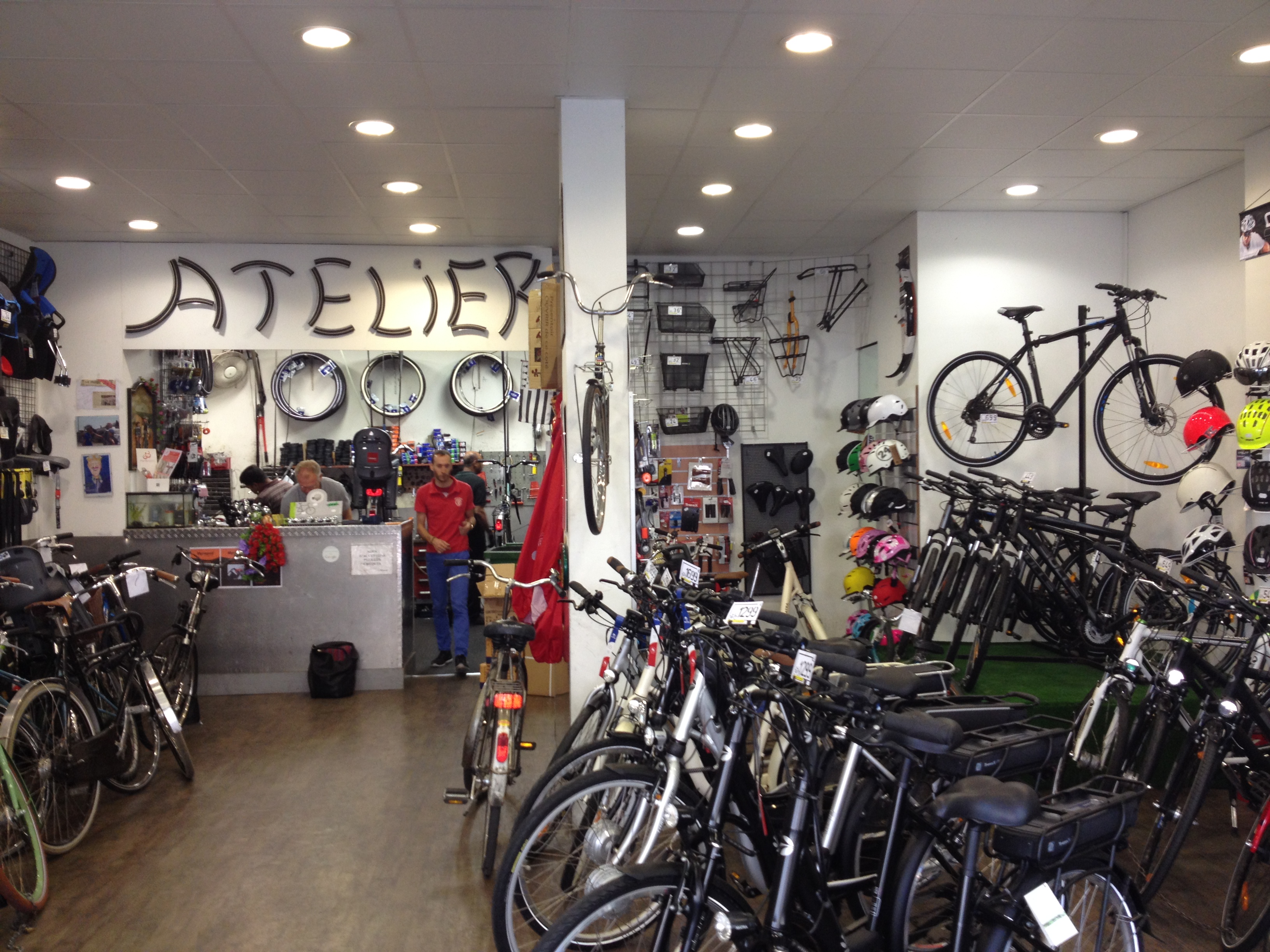 Paris Bicycle  Repair Shop 