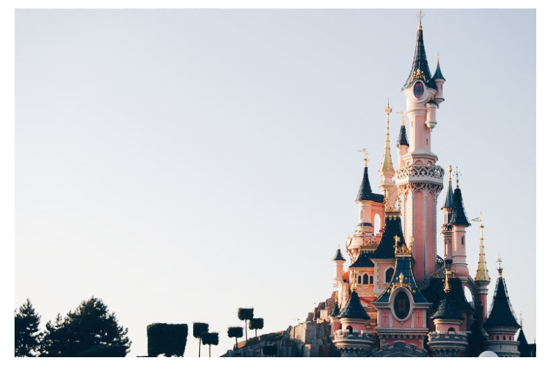 Travel From Paris Disneyland In The Winter Time