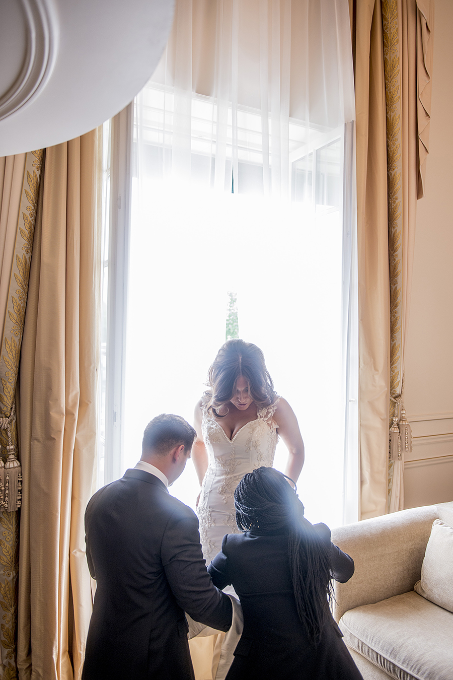 Yanique planning wedding in paris
