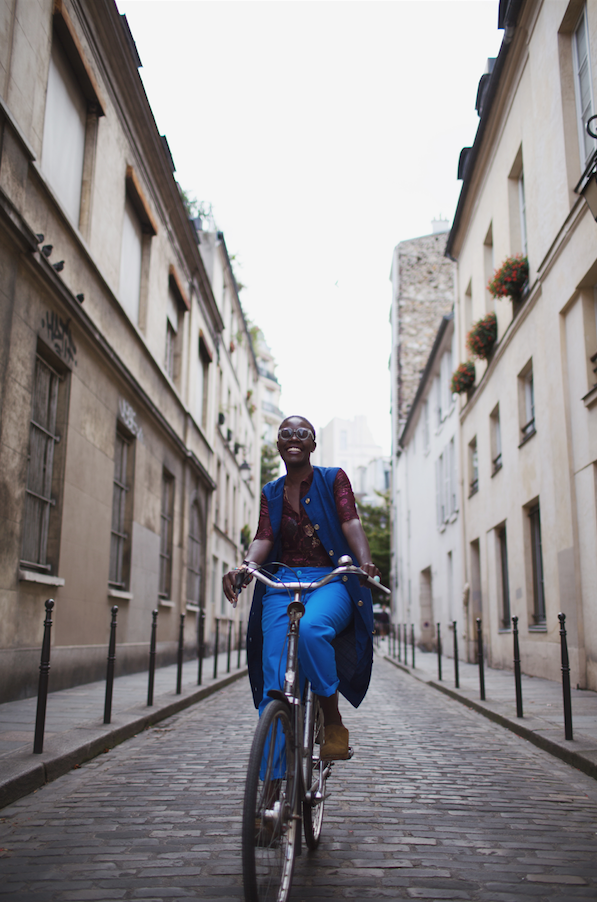 yanique paris blogger bicycle