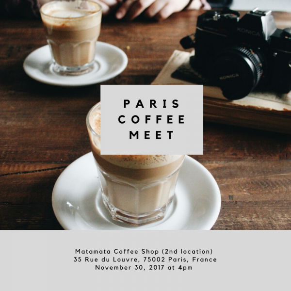 November coffee meet up paris