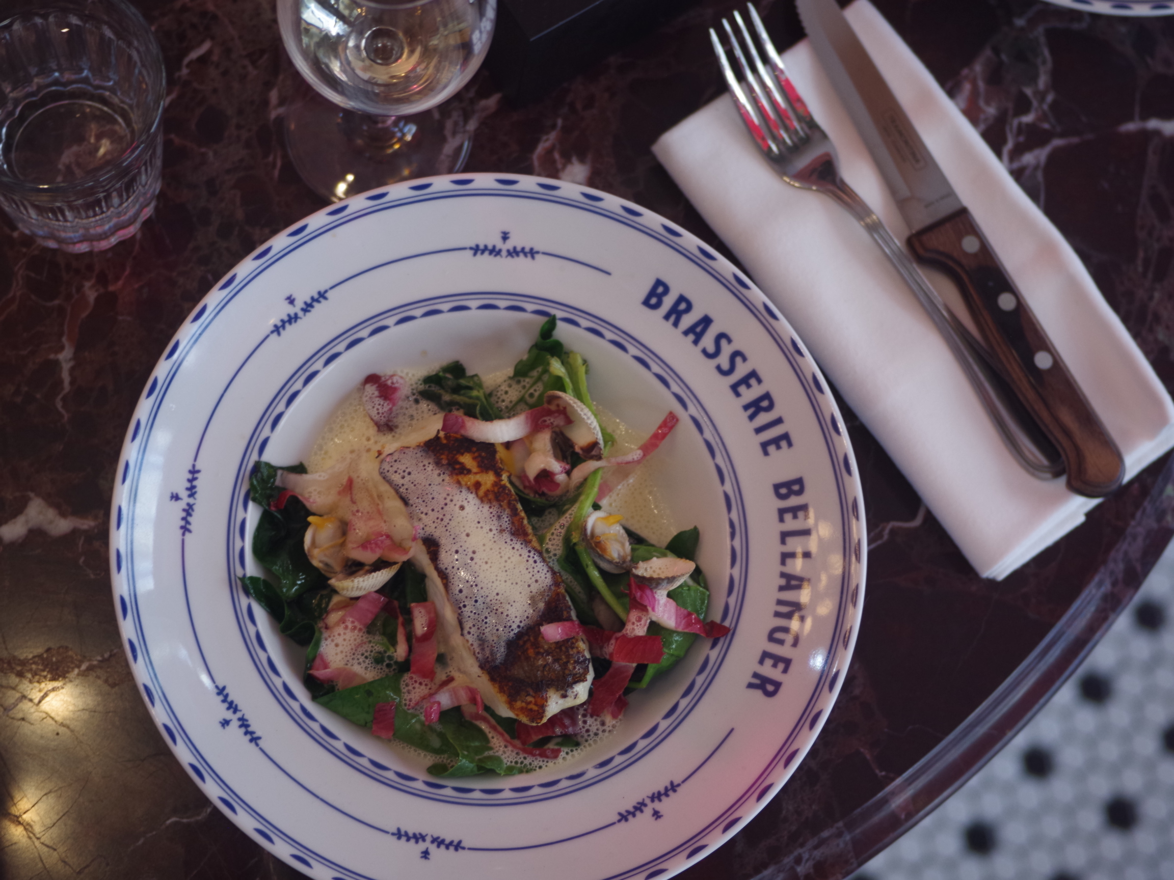 brasseries bellanger lunch cod fish