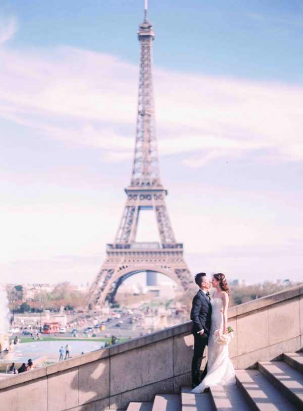 Romantic places in Paris