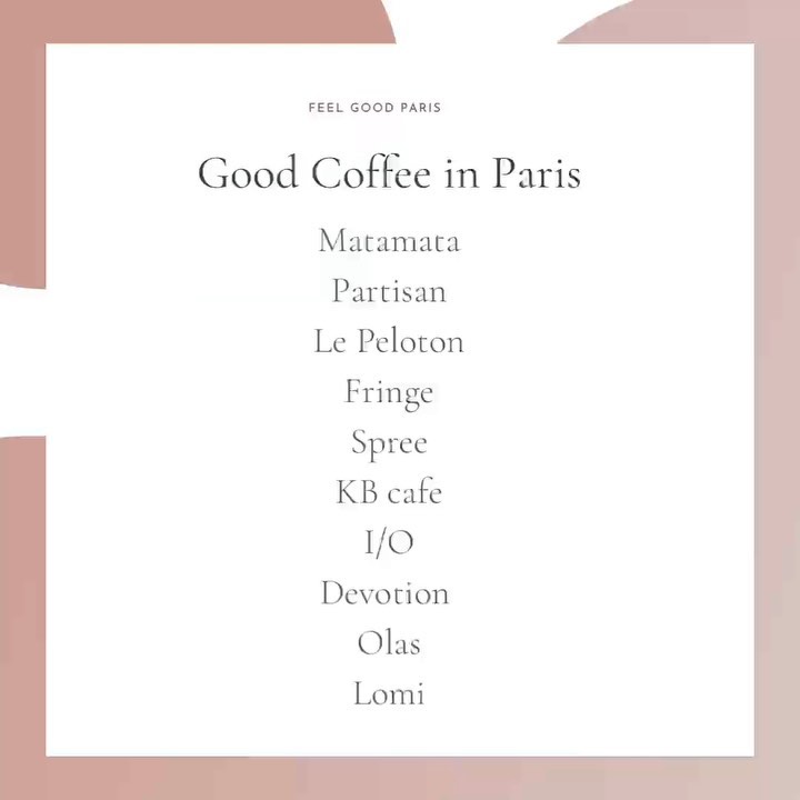 🇫🇷☕️ COFFEE IN PARIS: another good coffee in Paris list because you deserve it! 🤗🥰 artisanal coffee has become more common in paris over the last decade, but you have to know where to get it because the regular coffee you get at a traditional Parisian cafe is not considered to be even decent if you’re a coffee snob 🤣 . Different strokes for different folks. Here you are you my fancy coffee drinking folks !! 😃😋
/
Bookmark and save for later.
Follow for more Paris tips. 
/
You can book one of my coffee and wine one-on-one tours. It’s fun and we get to hang out ! 
#myparisianlife #paris #paristourguide #pariscoffeeshop #parisianlifestyle #goodcoffeeinparis #parisjetaime #travelerinparis #hipparis #thenewparis #kbcafe #lepelotoncafe #partisancafe #cafelomi #parisblogger